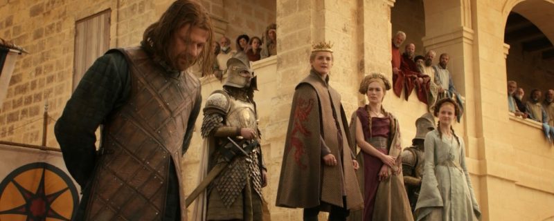 Game of Thrones 1 sezonunun ikonik şok edici bükümü Malta'daki Fort Manoel'de çekildi.