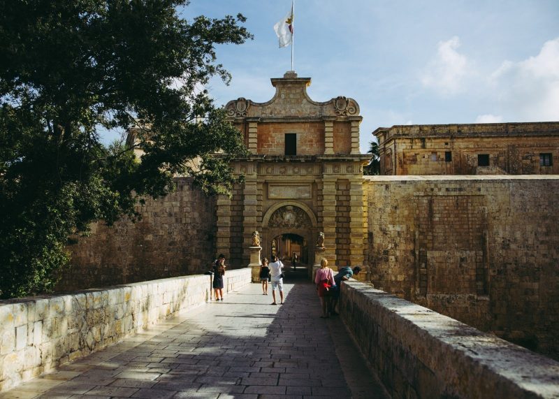 Sessiz Şehre giden Mdina Kapısı
